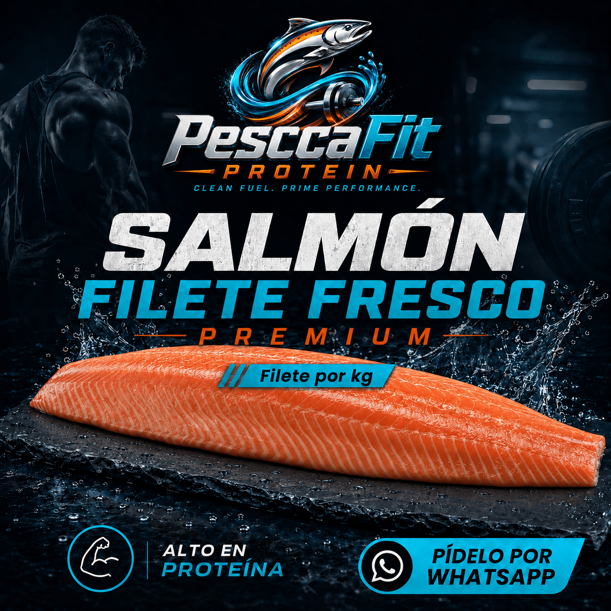 Salmón Filete Fresco